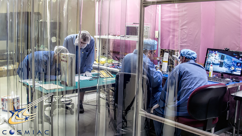 photo of the cleanroom